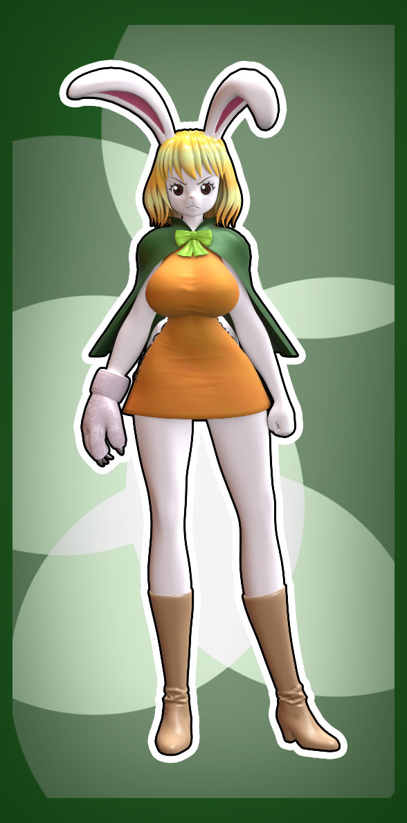 3D Carrot (One Piece)