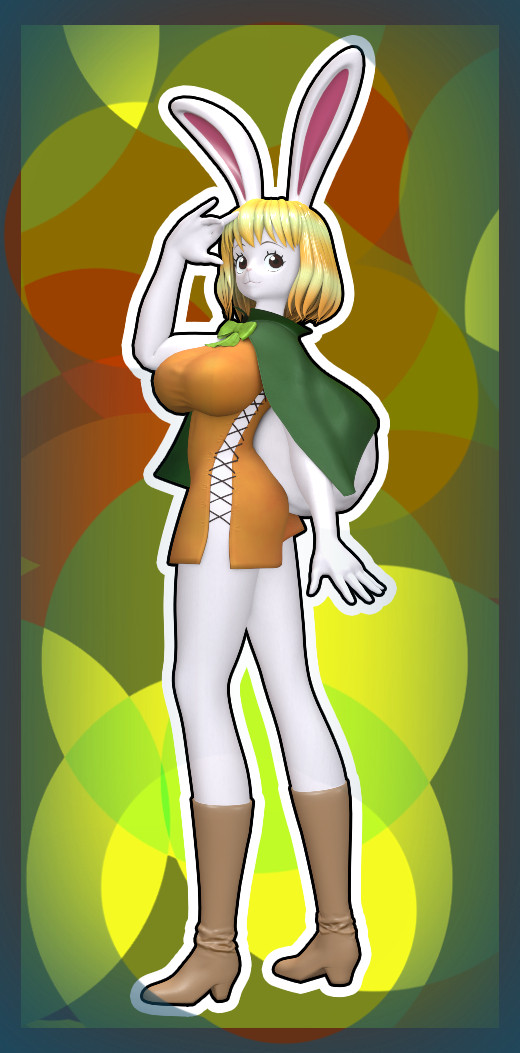 3D Carrot (One Piece)