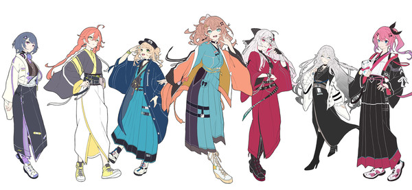 Idios和服にしてみた