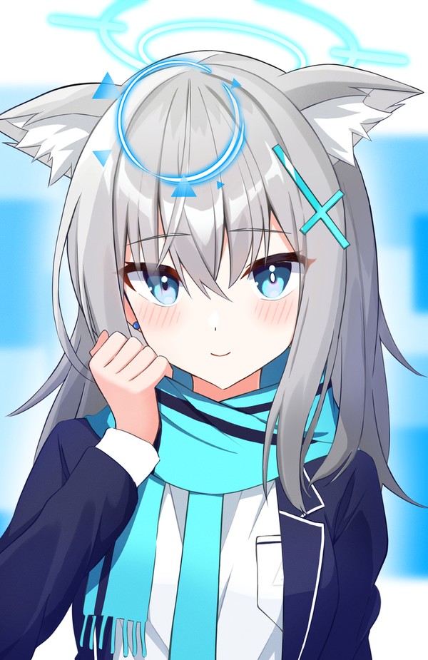 シロコ撫でてみた