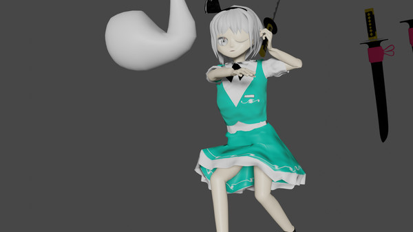 blender鬼形獣妖夢・改