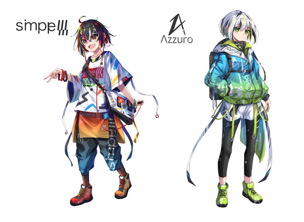 キャラデザ完成版 - 1/2