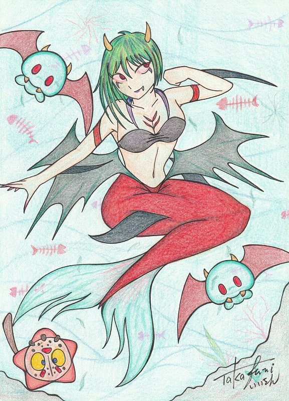 人魚ハロウィン