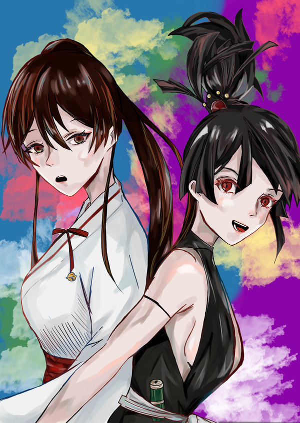 さぎりんとゆずりは