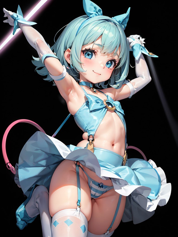 魔法少女、ブルー