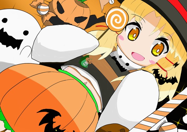 ハロウィン風衣装諏訪子