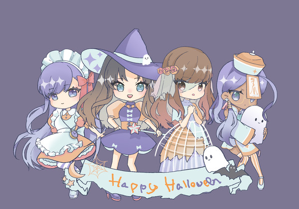 CCC生徒会女子組ハロウィン