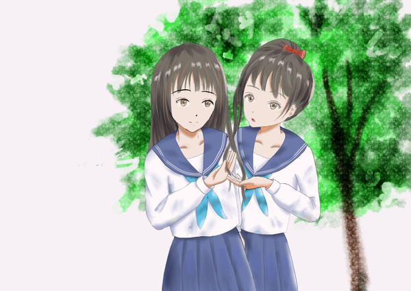 髪比べ