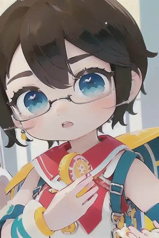 オトッペのシーナちゃんをaiに描かせてみました。