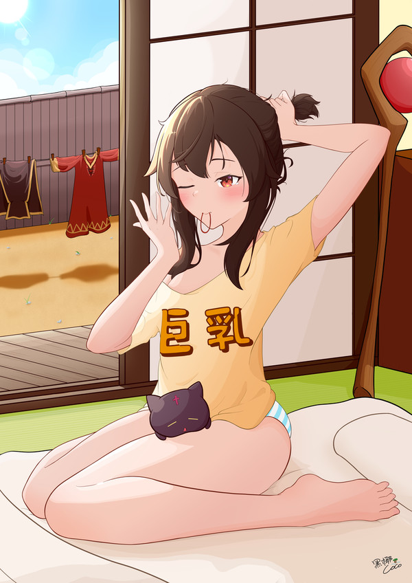 刚睡醒的惠惠