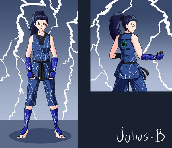 Hisui "Jade" Powers by Julius-B