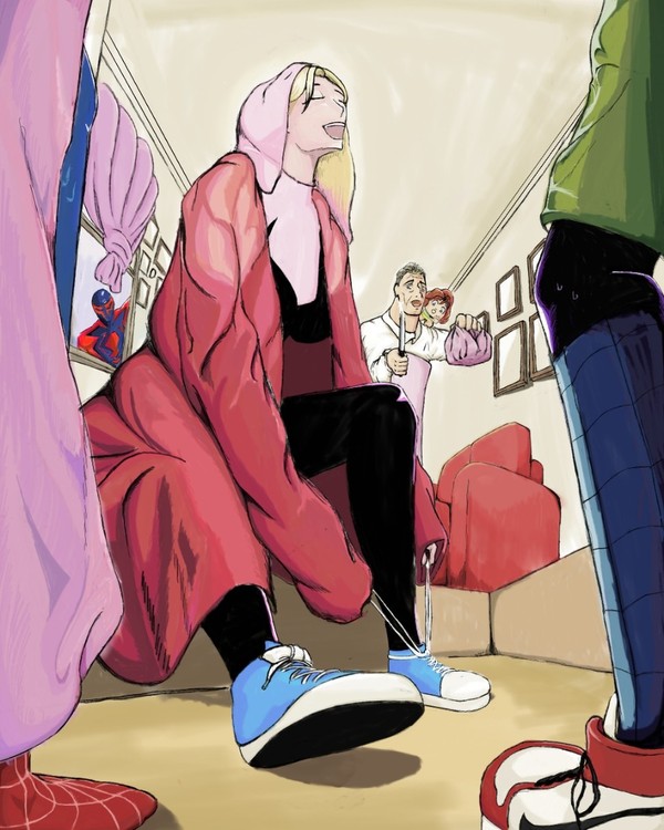 After beyond the spider verse