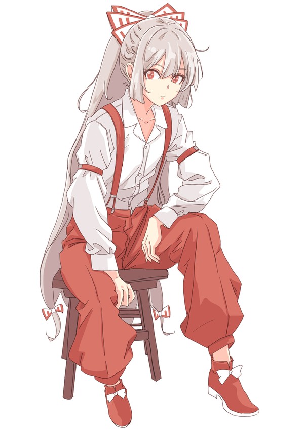 座ってるもこたん
