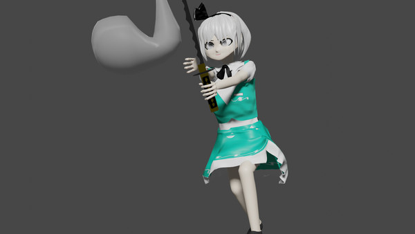 blender鬼形獣妖夢　完成版