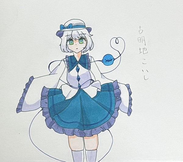 相変わらず手は描かないスタイル