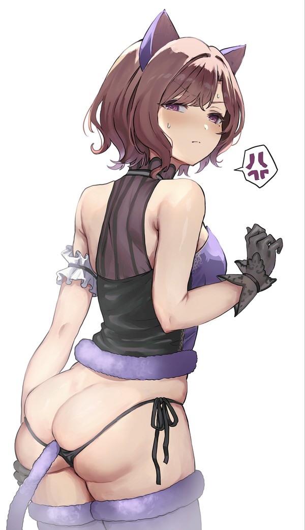 ハロウィン猫耳円香