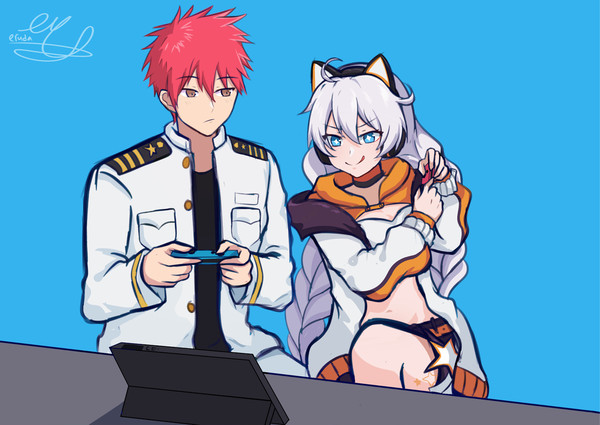 Playing with Kiana