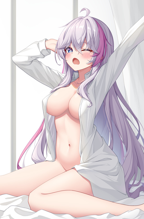 和香奈美一起起床