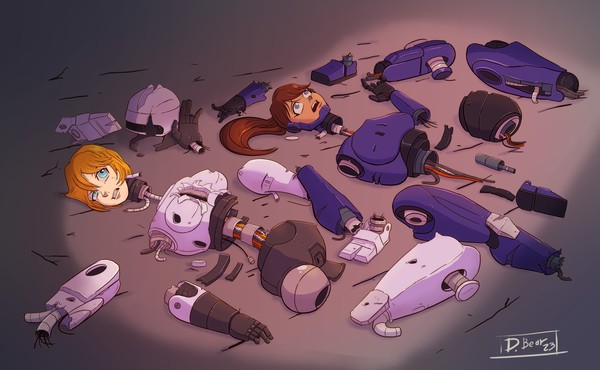 Robocopgirls commission