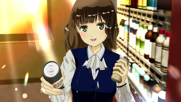 オフィスの女の子　待機画面追加