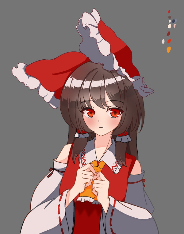 练习 东方角色