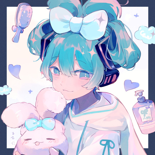 初音x大耳狗 x洗髮精