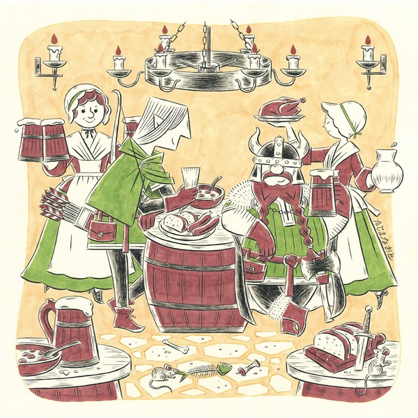 冒険後の一杯🍺