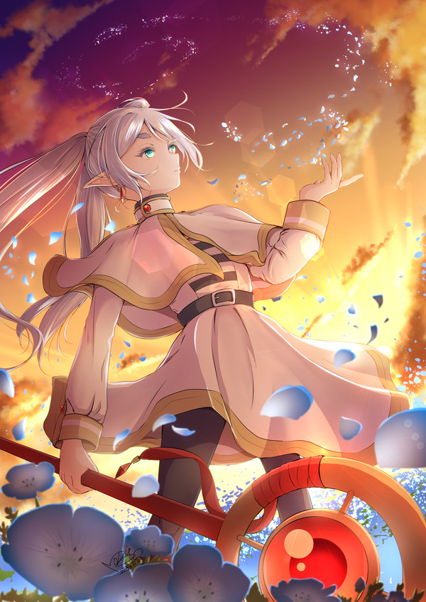 空へ舞う