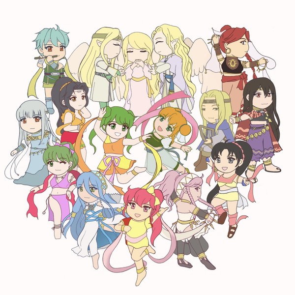 再行動キャラクター大集合！