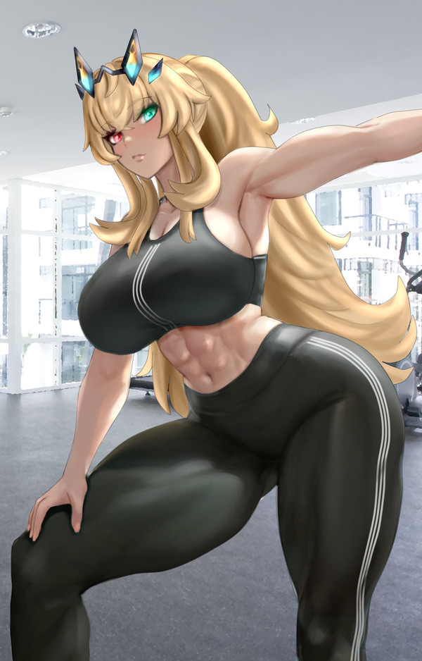 Barghest at the Gym!