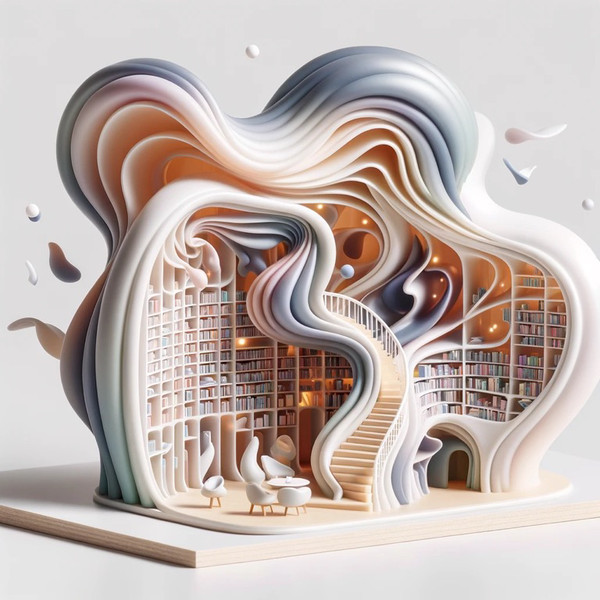 Surreal Book Haven