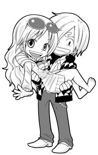 sanji X nami