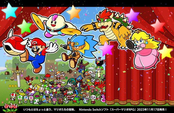 いつもとはちょっと違う、マリオたちの冒険。