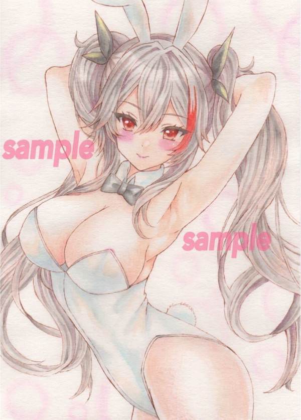 アズールレーン★プリンツ・オイゲン★手描きイラスト