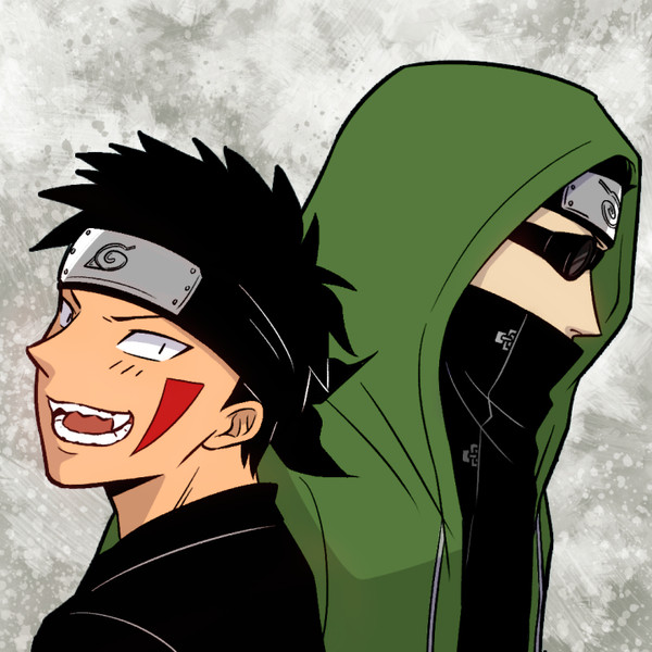 キバとシノ