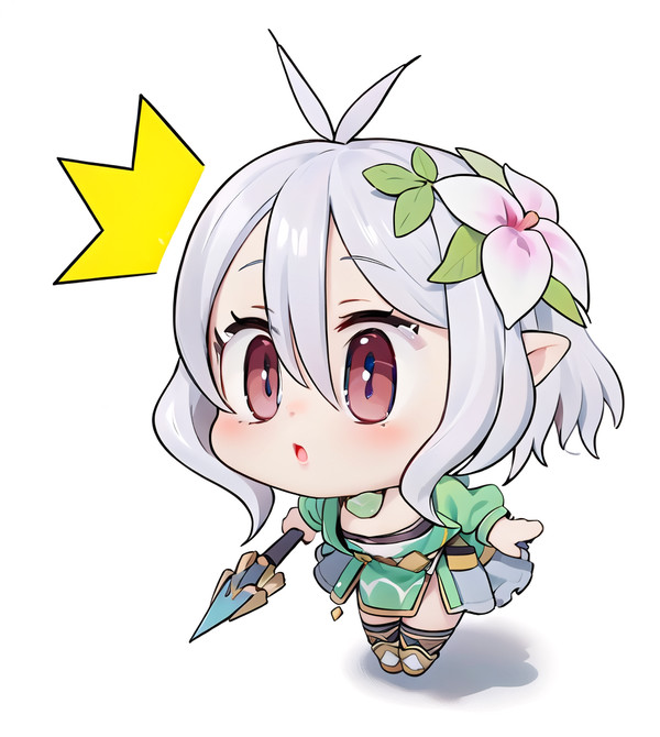 自分の絵をAIで修正してみた