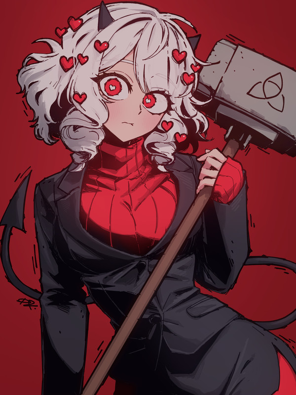 modeus with hammer