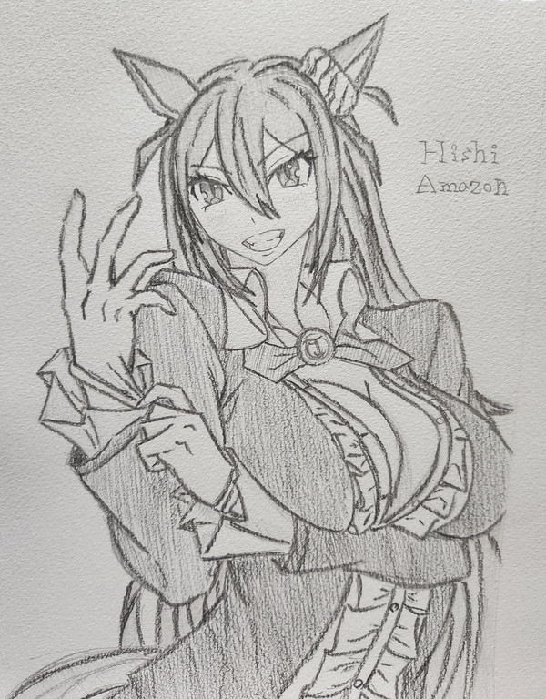 ウマ娘 アナログ絵