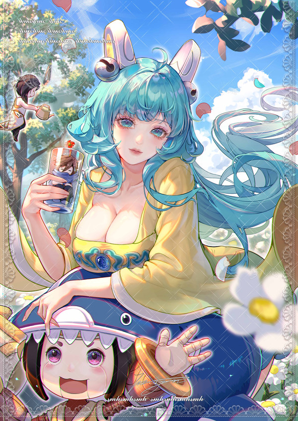 王者荣耀蔡文姬鲁班