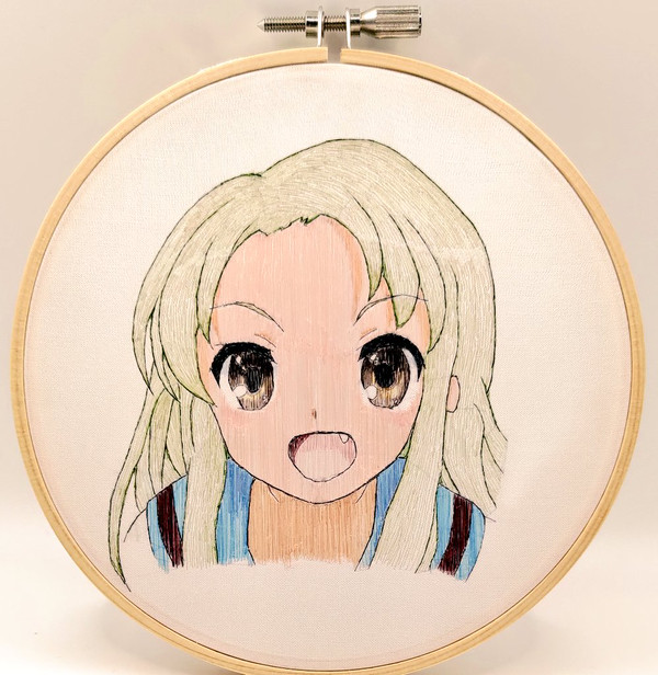 涼宮ハルヒの憂鬱　鶴屋さん　刺繍