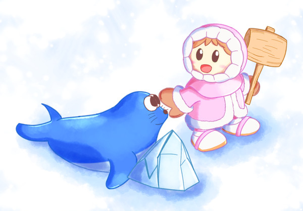 アイスクライマー(アザラシとナナ)