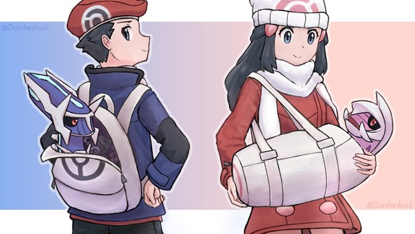 Mini Dialga and Palkia
