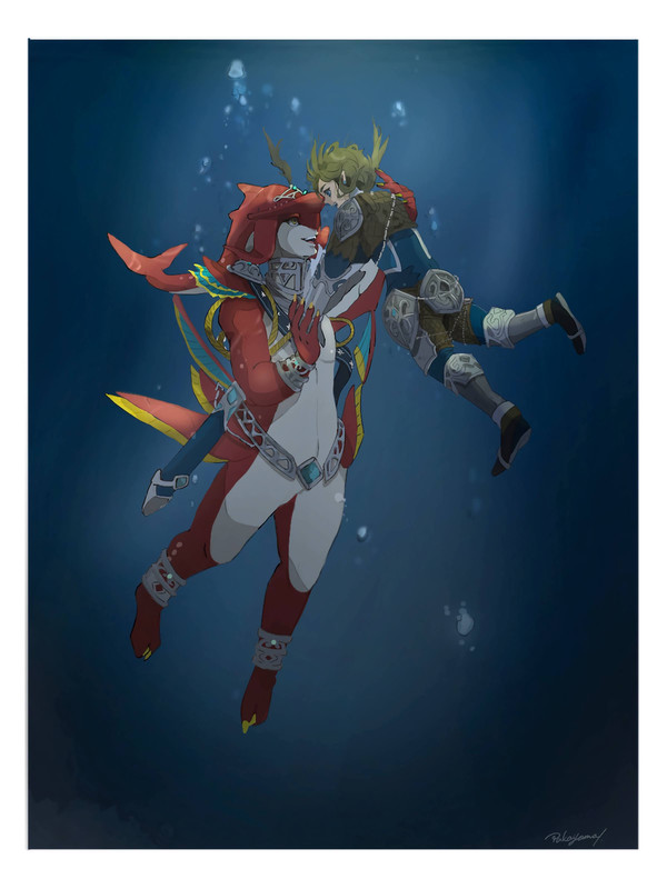 Dance under the water
