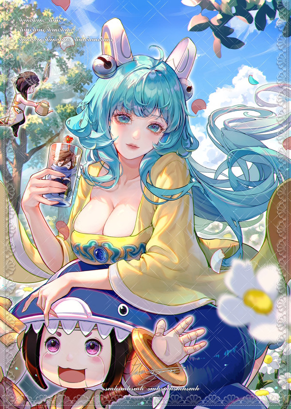 王者荣耀蔡文姬长大啦