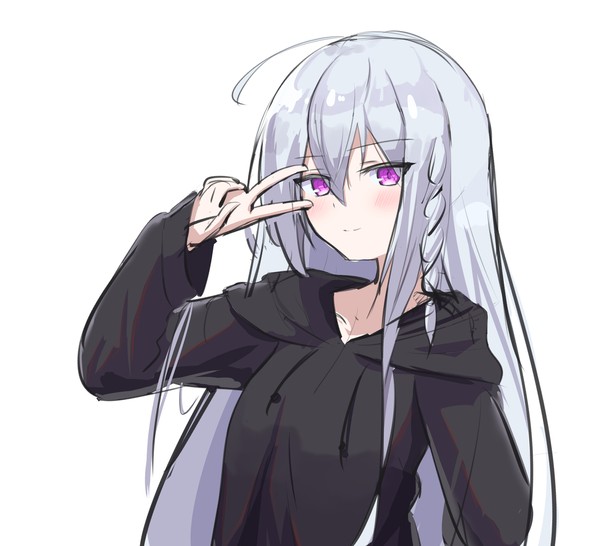銀髪ちゃん