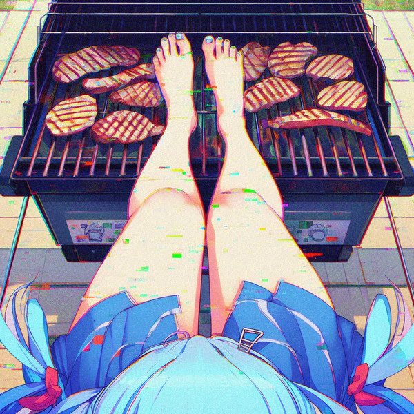 足のBBQ