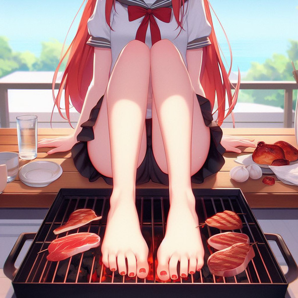 ご注文は女子大生の焼き足肉で間違いないですか