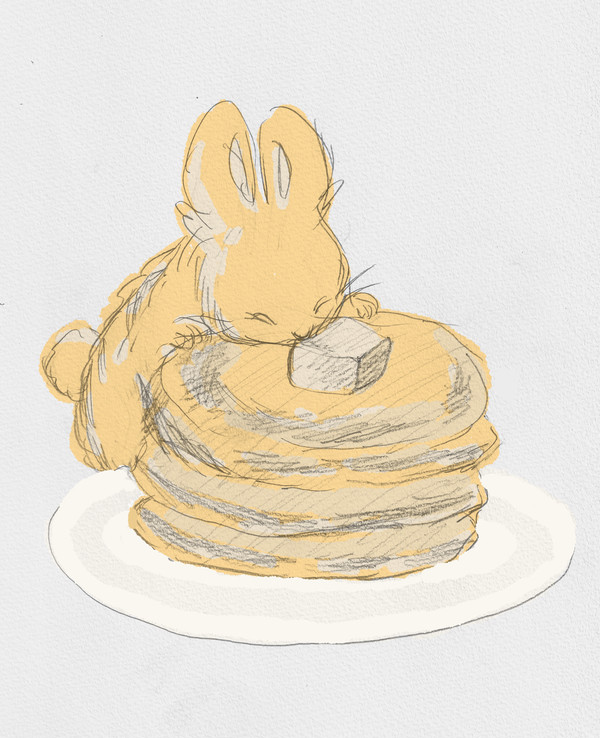 ホットケーキうさぎ