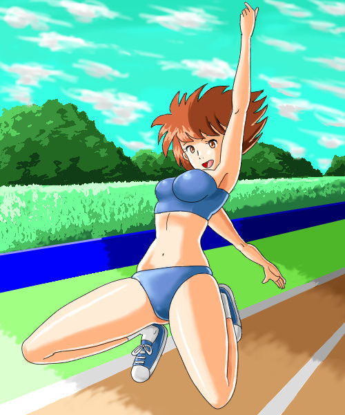 陸上女子