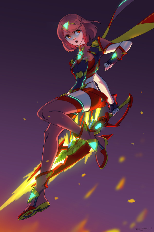 Pyra, the True Flamebringer